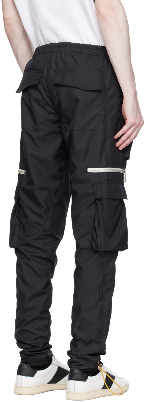 Rhude Black Classic Cargo Pants Rhude