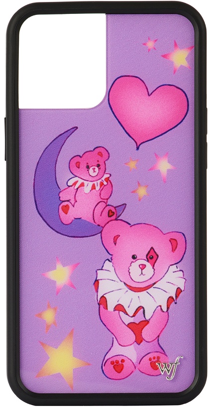 Photo: Wildflower Purple Harlequin Bear Hug iPhone 12 Pro Max Case