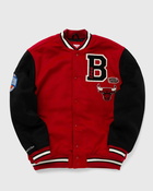 Mitchell & Ness Nba Team Legacy Varsity Jacket Chicago Bulls Red - Mens - College Jackets/Team Jackets