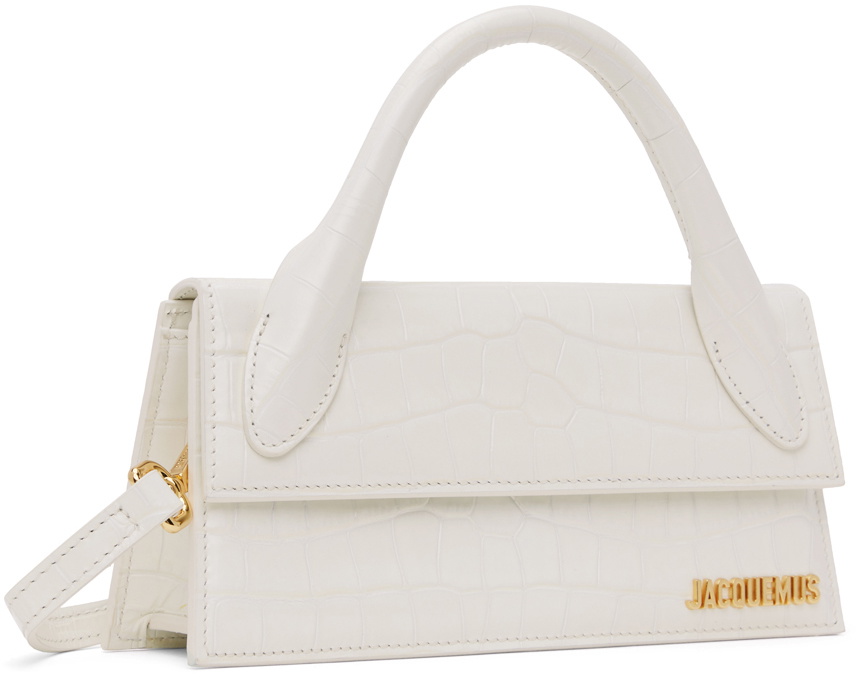 Jacquemus: Off-White 'Le Chiquito Long' Bag