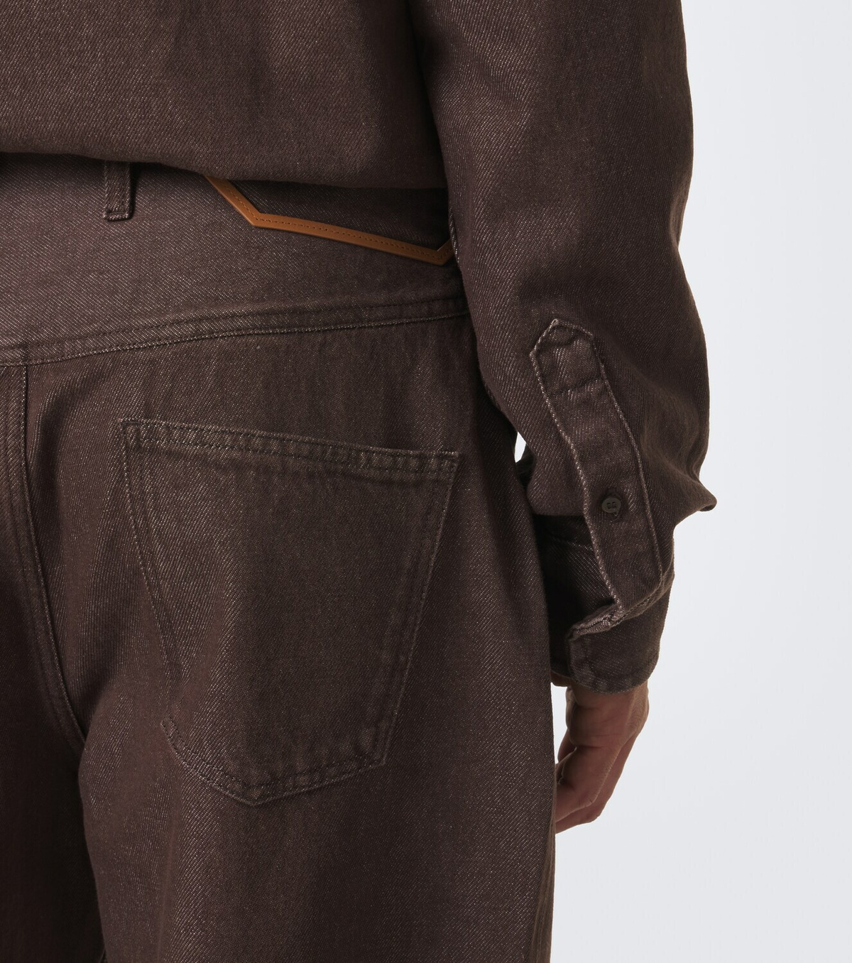 Jacquemus De-Nîmes Tempo barrel-leg jeans