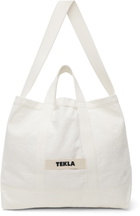 Tekla Off-White Beach Tote