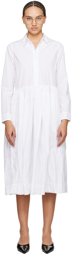 Photo: CASEY CASEY White Heylayane Midi Dress