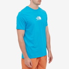 The North Face Men's Fine Alpine Equipment T-Shirt in Acoustic Blue