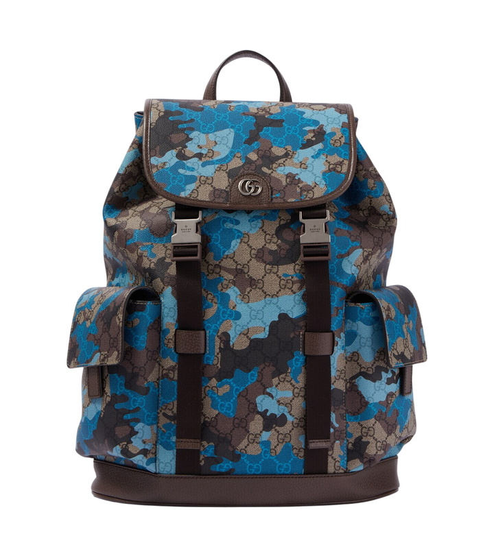 Photo: Gucci GG Canvas camouflage backpack