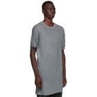 Boris Bidjan Saberi Grey Object-Dyed T-Shirt