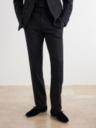TOM FORD - Scott Bow-Detailed Velvet Loafers - Black