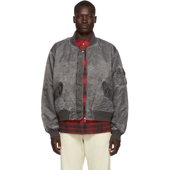 John Elliott Black Nicasio Bogota Bomber Jacket John Elliott