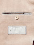 Brunello Cucinelli - Unstructured Cotton-Blend Corduroy Blazer - Neutrals