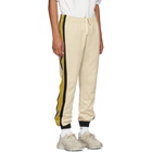 Gucci Beige Striped Lounge Pants