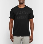 Reigning Champ - Logo-Print Cotton-Jersey T-Shirt - Men - Black