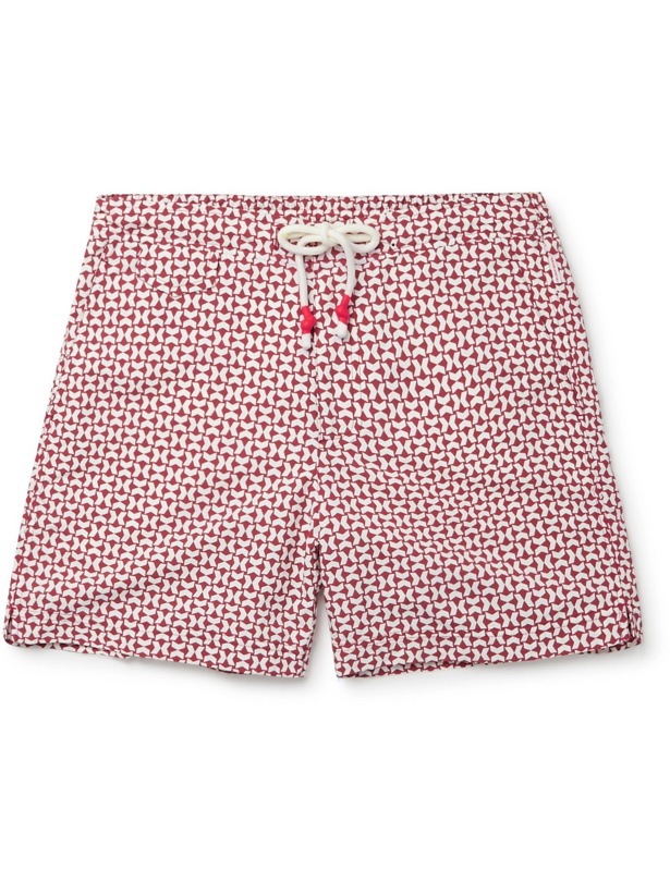 Photo: ORLEBAR BROWN - Standard Merlin Mid-Length Printed Swim Shorts - Pink