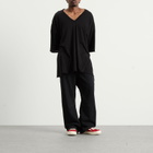 Rick Owens Men's V Neck Tommy T-Shirt in Black 