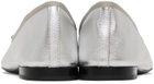 rag & bone Silver Joey Ballerina Flats
