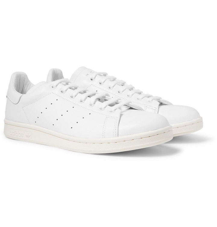 Photo: adidas Originals - Stan Smith Recon Leather Sneakers - White