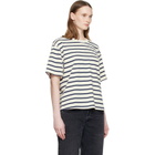 Citizens of Humanity Off-White & Navy Goldie T-shirt