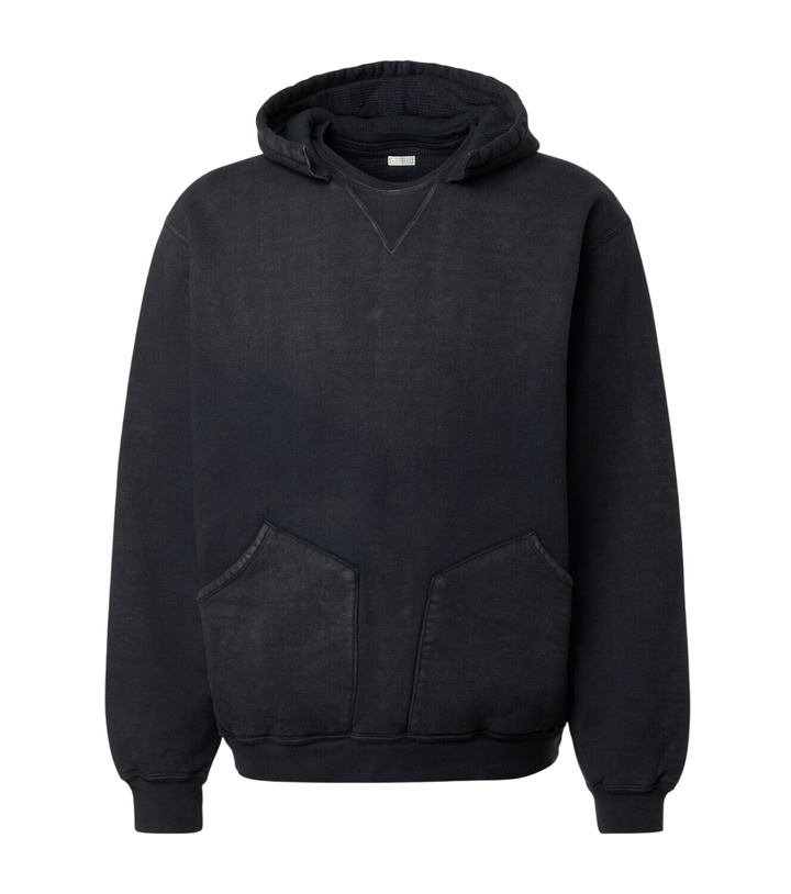 Photo: A.Presse Vintage cotton jersey hoodie