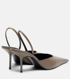 Victoria Beckham Sloan leather slingback pumps