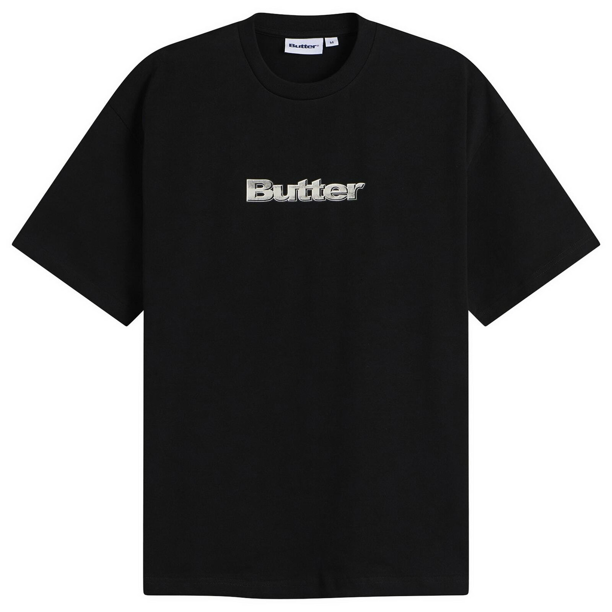 Butter Goods Men's Alloy Logo T-Shirt in Black