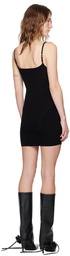 MISBHV Black Seamless Minidress