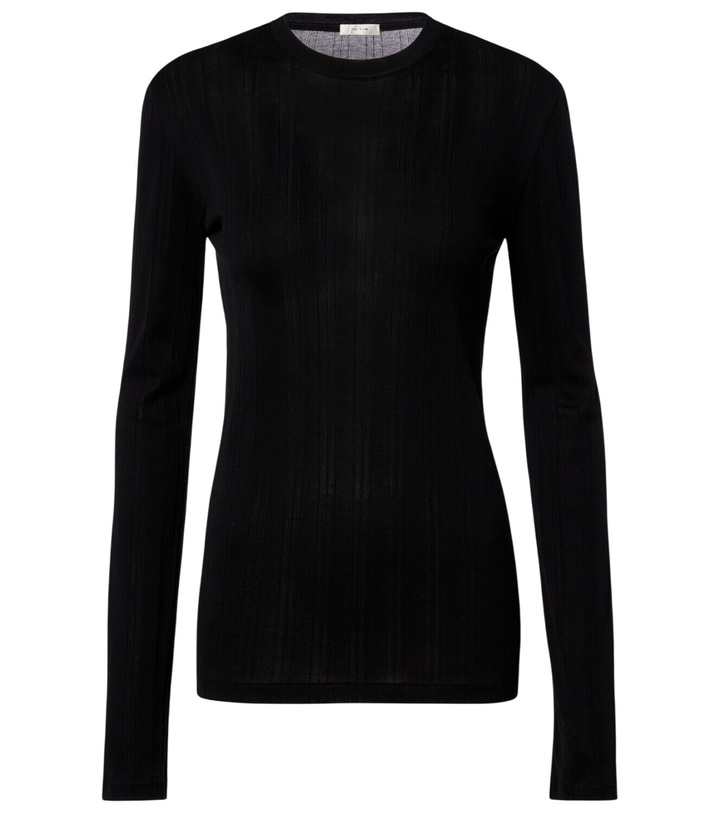 Photo: The Row Dantea cotton jersey top