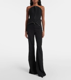 McQueen Wool corset top