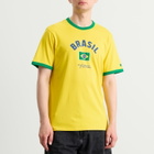 Levi's Men's Brasil Retro Ringer T-Shirt in Yellow