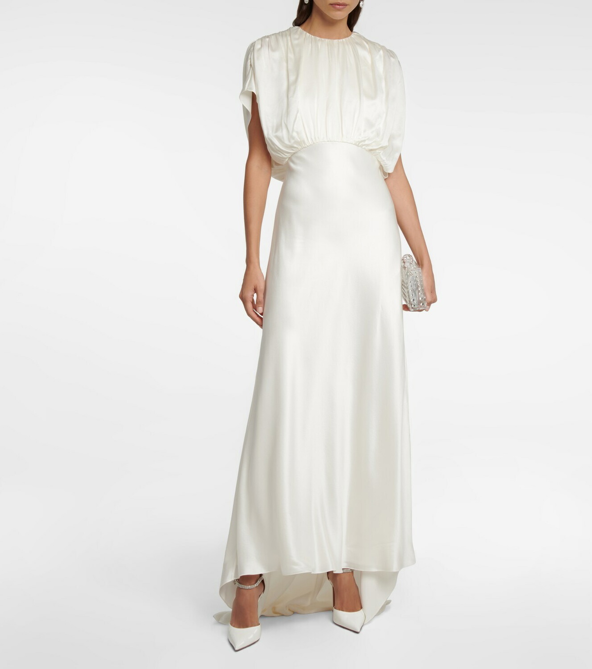 Fiona Satin Maxi Gown (Sienna) main image 1