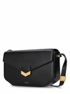 DEMELLIER Midi London Leather Shoulder Bag