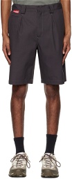 GR10K Gray Tailored Shorts