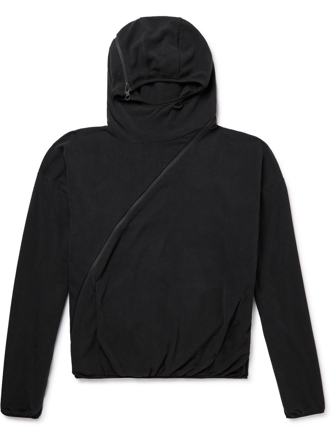 POST ARCHIVE FACTION - 4.0 Center Convertible Fleece Zip-Up Hoodie ...