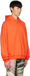 Ottolinger Orange Cotton Hoodie