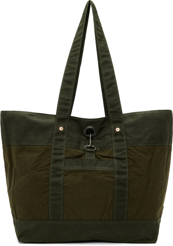 Photo: Uniform Bridge Khaki Waxed Tote