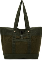 Uniform Bridge Khaki Waxed Tote