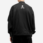 MASTERMIND WORLD Men's Jersey Bomber Jacket in Black