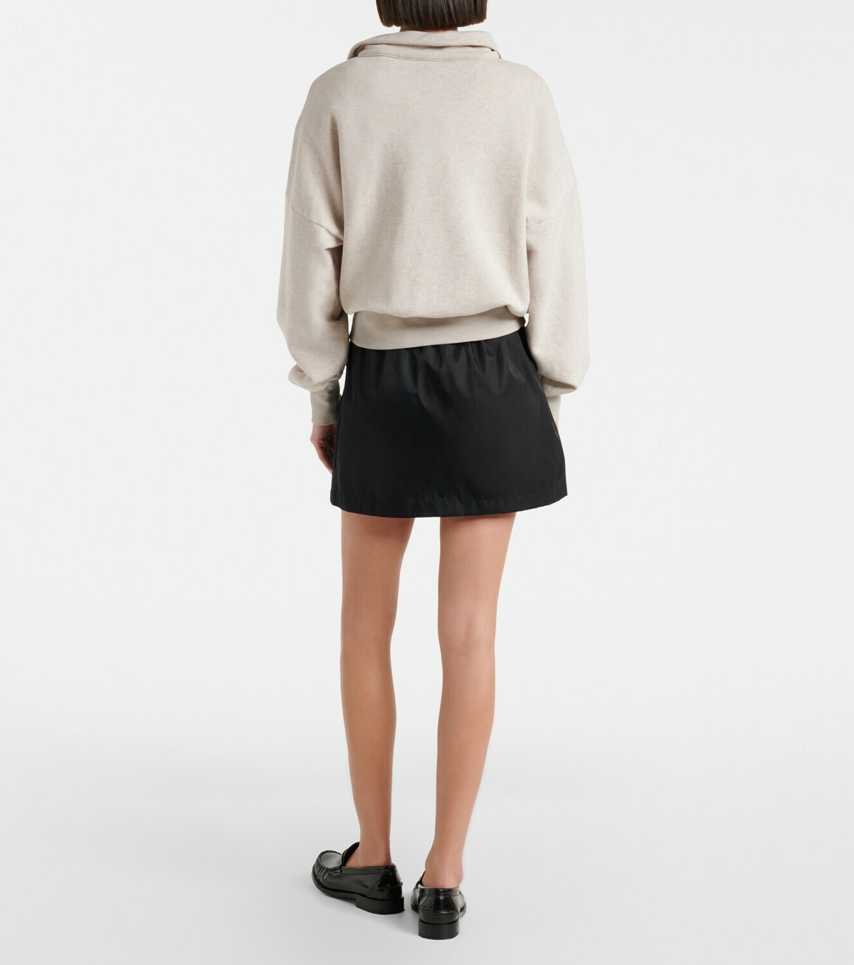 Prada Re-Nylon belted miniskirt
