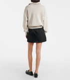 Prada Re-Nylon belted miniskirt