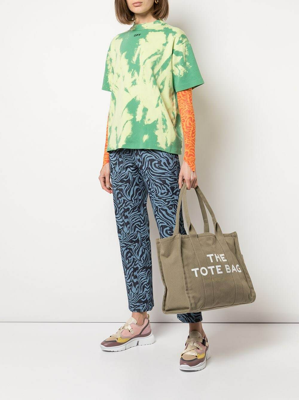 MARC JACOBS - The Tote Large Canvas Tote Bag