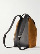 LOEWE - Flamenco Suede and Leather Backpack
