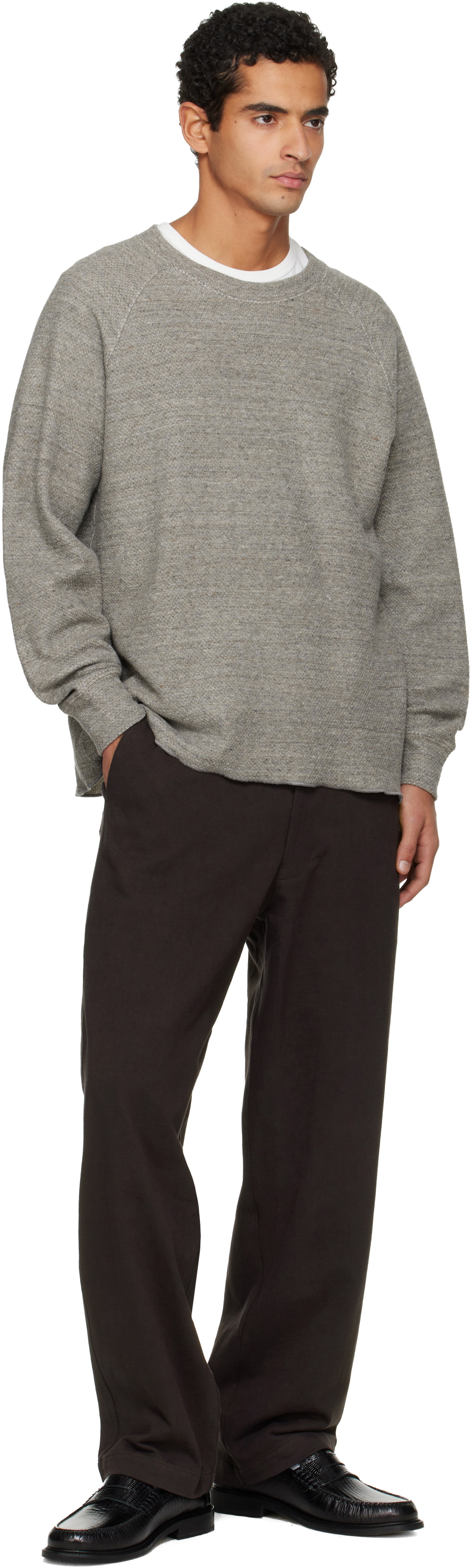 Lady White Co. Brown Jersey Trousers