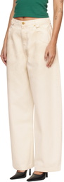 WILLY CHAVARRIA Off-White 'Bad Girl' Jeans