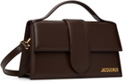 JACQUEMUS Brown Les Classiques 'The large Bambino' Bag