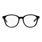 Balenciaga Black Shiny Round Glasses