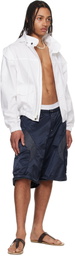 Raimundo Langlois White Poplin Field Jacket