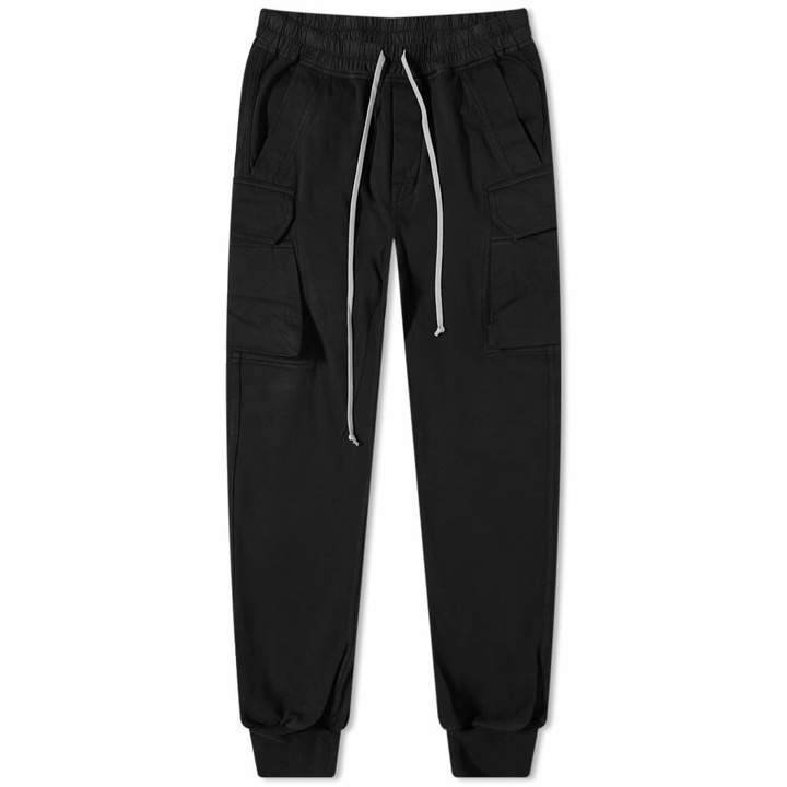 Photo: Rick Owens DRKSHDW Men's Masterdon Cut Cargo Pant in Black