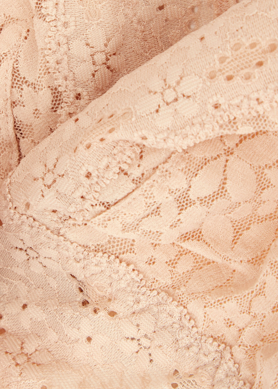 Wacoal Lace Soft-cup bra Nude