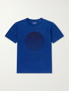 Blue Blue Japan - Printed Cotton-Jersey T-Shirt - Blue
