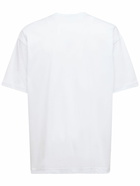 COMME DES GARÇONS SHIRT Logo Print Over Cotton Jersey T-shirt