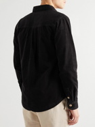 Onia - Jumbo Cotton-Corduroy Shirt Jacket - Black