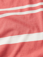 ARMOR LUX - Striped Cotton-Jersey T-Shirt - Pink
